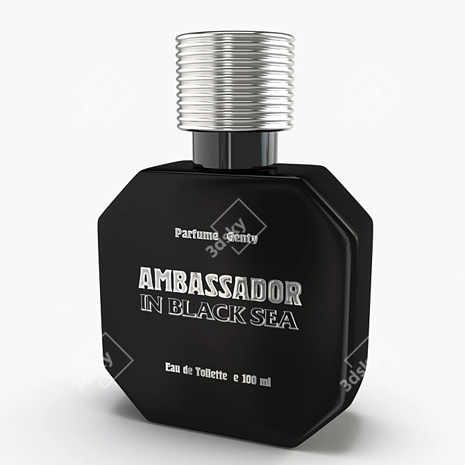 Black Sea Ambassador: Masculine Fragrance 3D model image 1