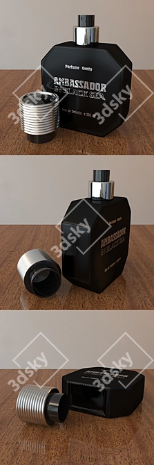 Black Sea Ambassador: Masculine Fragrance 3D model image 2