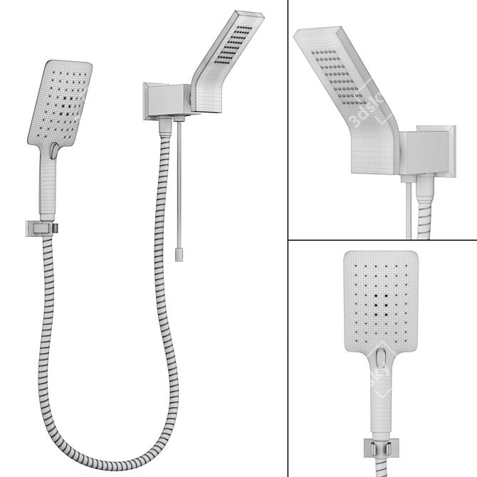 Elevate Your Shower Experience with Helvex Vertika 3D model image 3