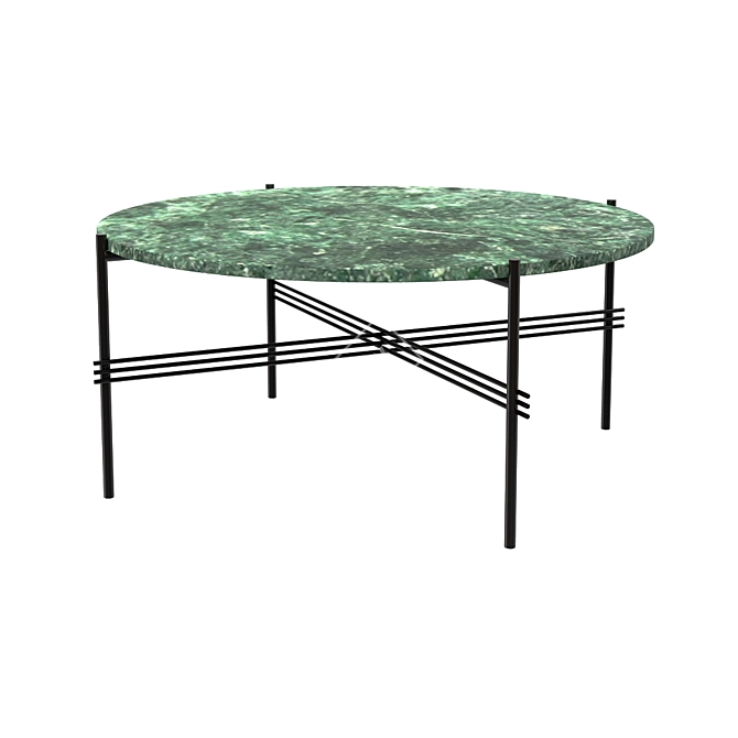 Versatile Gubi TS Table Set | Multiple Sizes & Finishes 3D model image 2