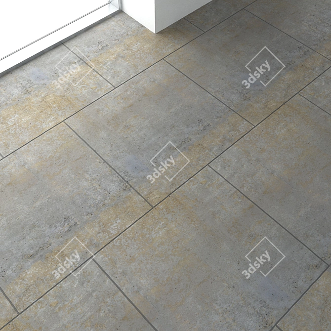Seamless Concrete Floor 3D model image 2