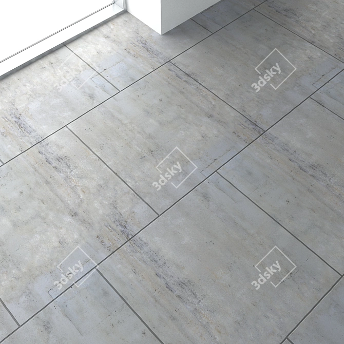 Seamless Concrete Flooring 3D model image 2