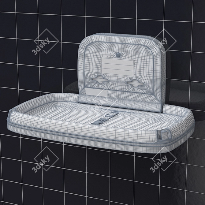 Space-Saving Changing Station! 3D model image 2