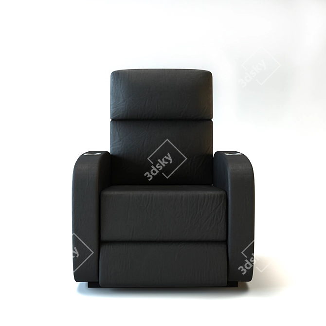 2018 Home Theater Chair: Ultimate Comfort 3D model image 2