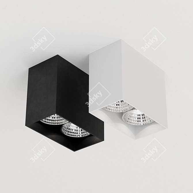 Nowodvorski GAP: Sleek and Stylish Wall Light 3D model image 1