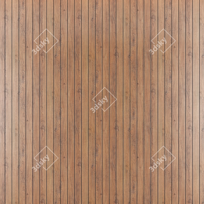  Vintage Wood Panel - 3915x2800 3D model image 3