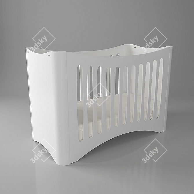 Fusion Kids' Cribs - Designer Collection 3D model image 1