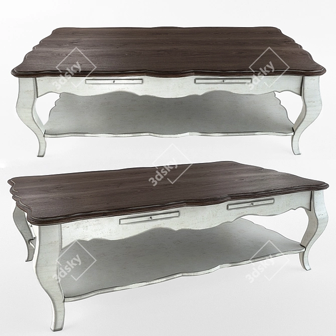 Corona 2015 Coffee Table 3D model image 1