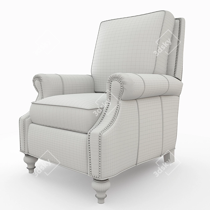 Luxury Sedona Chateau Recliner 3D model image 3