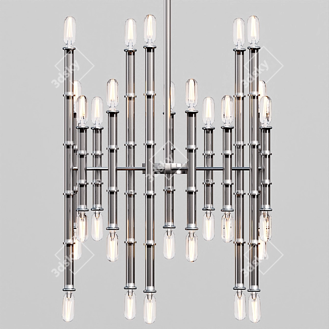 Modern Chandelier Lamp - SHP0001\5 3D model image 7