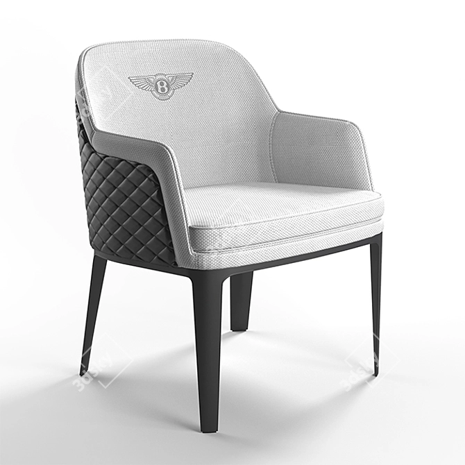 Contemporary Bentley Kendal Chair 3D model image 1