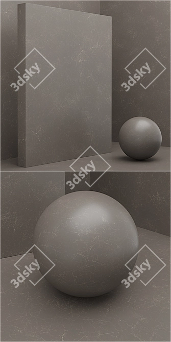 Seamless Stone Coating Set 53 3D model image 3