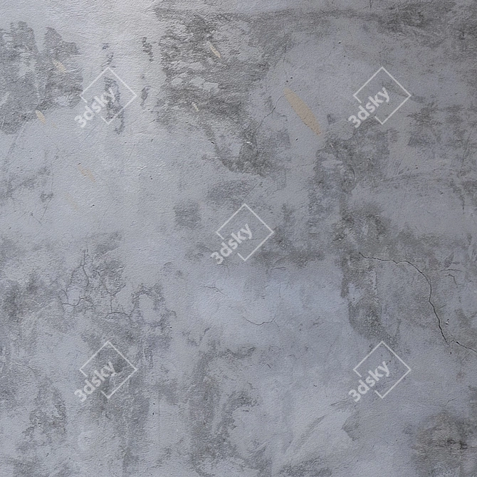 Seamless 4K Plaster Texture 3D model image 3