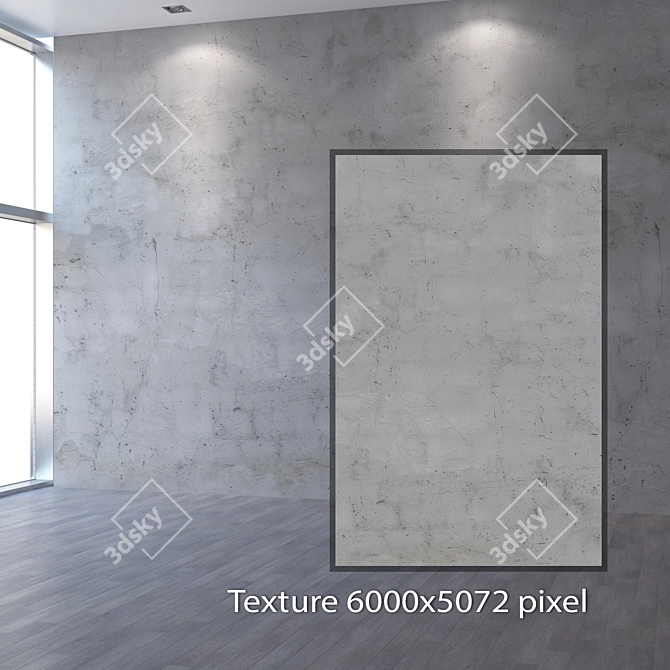 Title: Seamless 4K Plaster Texture 3D model image 2