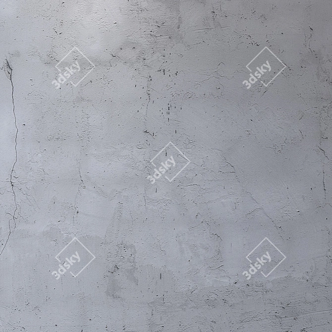 Title: Seamless 4K Plaster Texture 3D model image 3