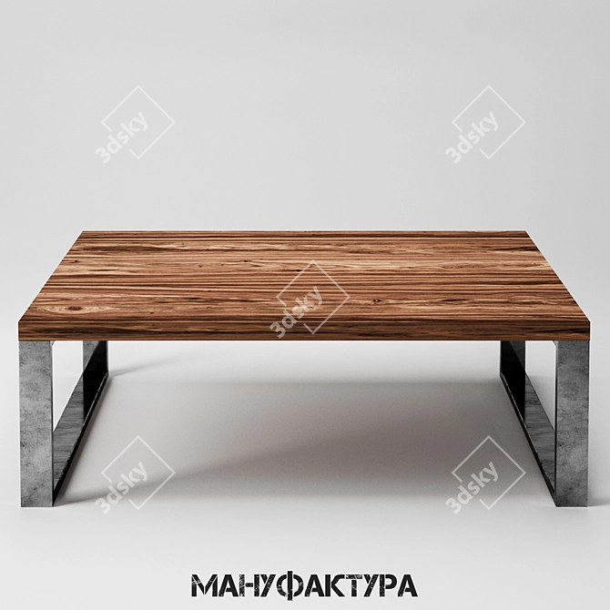 Modern Loft Coffee Table 3D model image 1