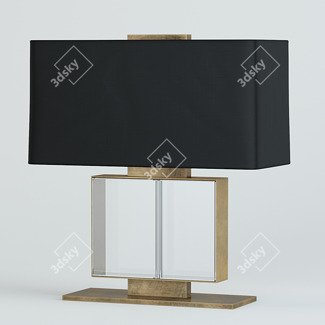 Elegant Robert Abbey Sloan Table Lamp 3D model image 1