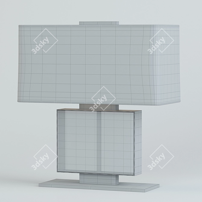 Elegant Robert Abbey Sloan Table Lamp 3D model image 2