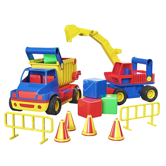 Wader Toys: Quality for Childroom 3D model image 1