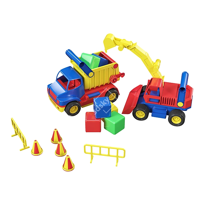 Wader Toys: Quality for Childroom 3D model image 3