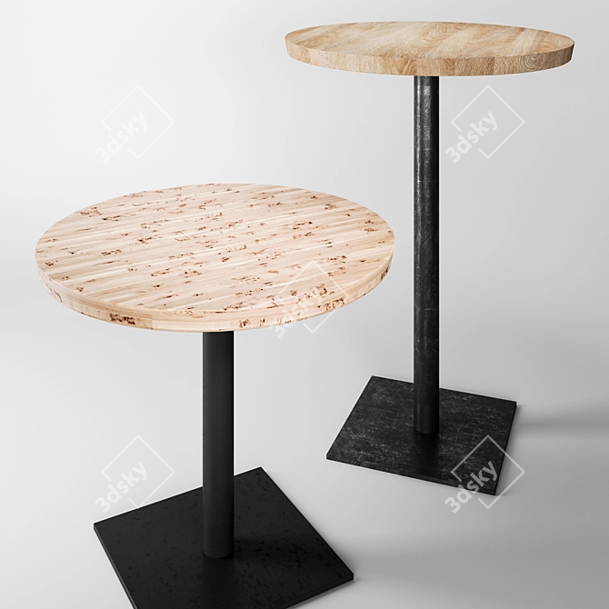 Urban Loft Bar Table 3D model image 3