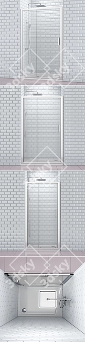 Ravak Shower Doors | 10° Design 3D model image 2