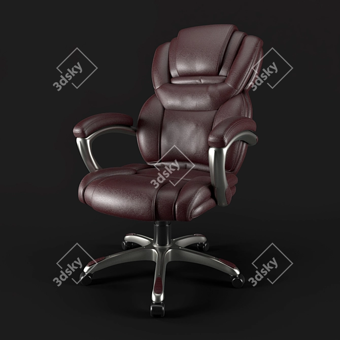 Modern Ergonomic Office Chair 3D model image 2