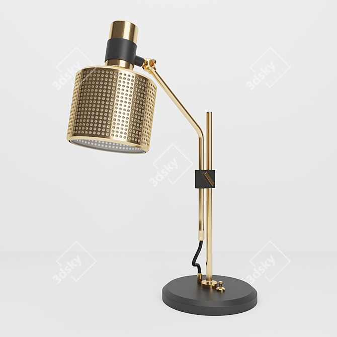 Bert Frank Riddle Table Lamp 3D model image 1