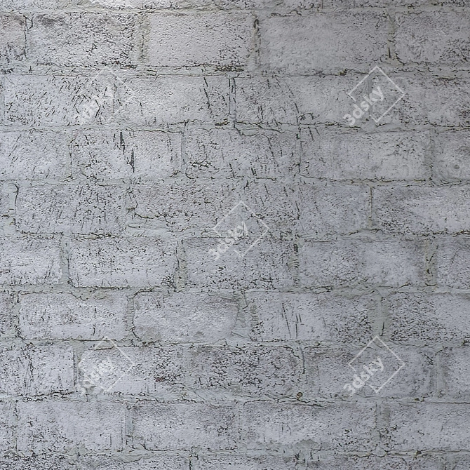 Seamless 4K Masonry Texture 3D model image 3