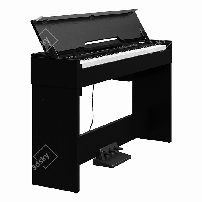 Thomann DP-33 B Digital Piano 3D model image 1