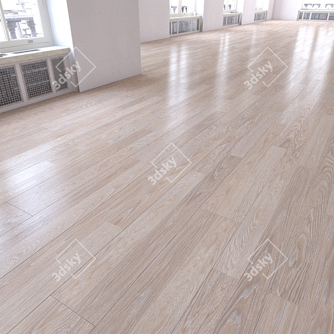 Versatile Laminate Flooring Set 3D model image 1
