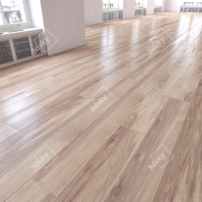 VersaPlank Oak Laminate Flooring 3D model image 1