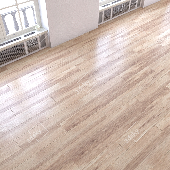 VersaPlank Oak Laminate Flooring 3D model image 2