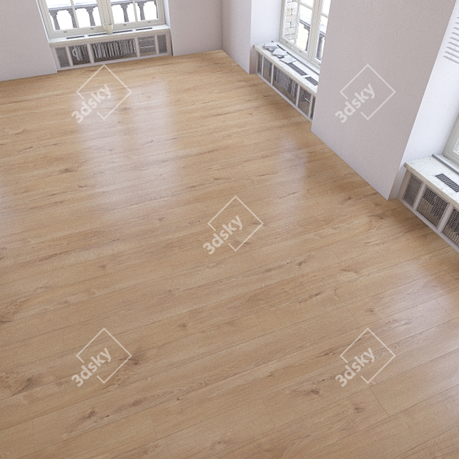 Versatile Laminate Flooring Kit 3D model image 3