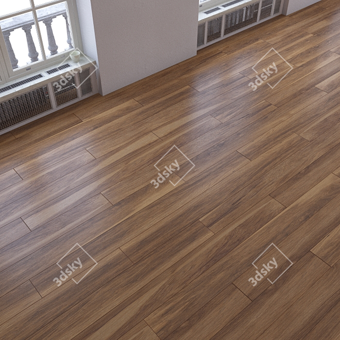 Versatile Laminate Flooring Kit 3D model image 2