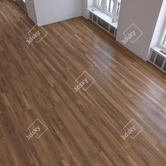 Versatile Laminate Flooring Kit 3D model image 3