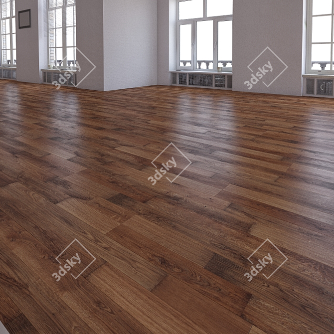 Versatile Laminate Flooring Kit 3D model image 3