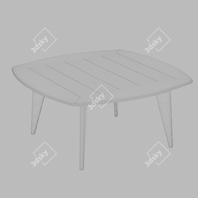 Reef Coffee Table - Yachtline Collection 3D model image 2