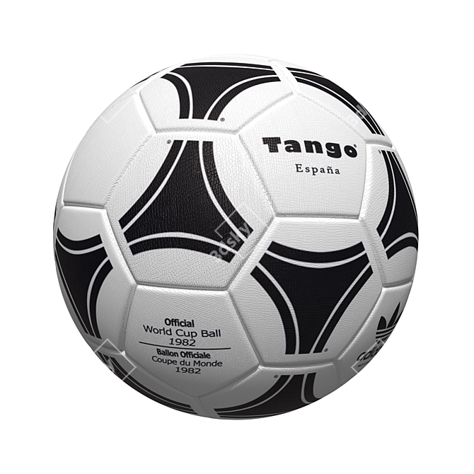 1982 World Cup Official Football - FBX Format 3D model image 1