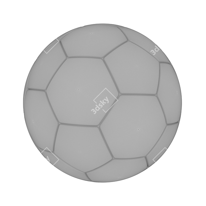 1982 World Cup Official Football - FBX Format 3D model image 2