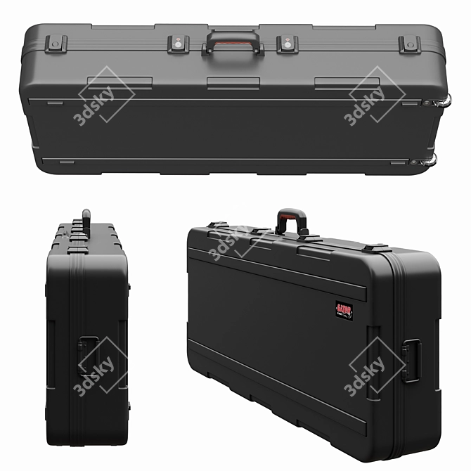 Gator TSA 61 Keyboard Case 3D model image 2