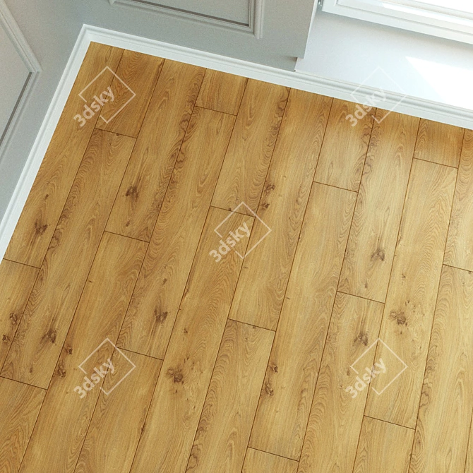 WINEO LA053LV2 Laminate Flooring 3D model image 2