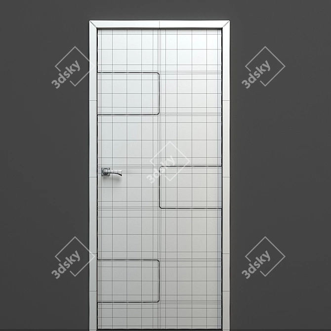 Classen Door: Model 3.1 - Spacious Elegance 3D model image 2