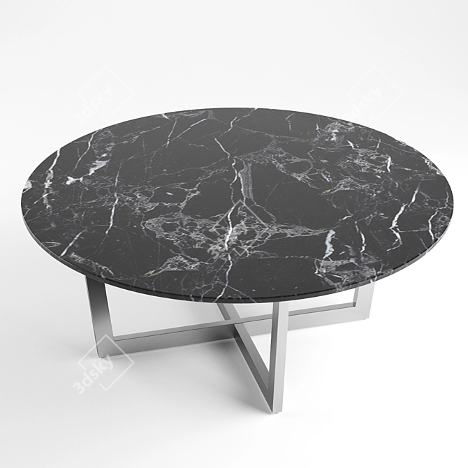 Garda Decor Magazine Table - Stylish and Functional 3D model image 2