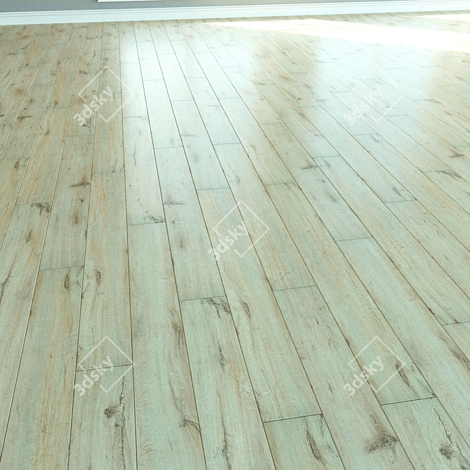 WINEO Laminate Parquet: Natural Wood Flooring 3D model image 3