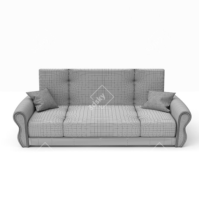 Russian-made Delux Aster Sofa 3D model image 3