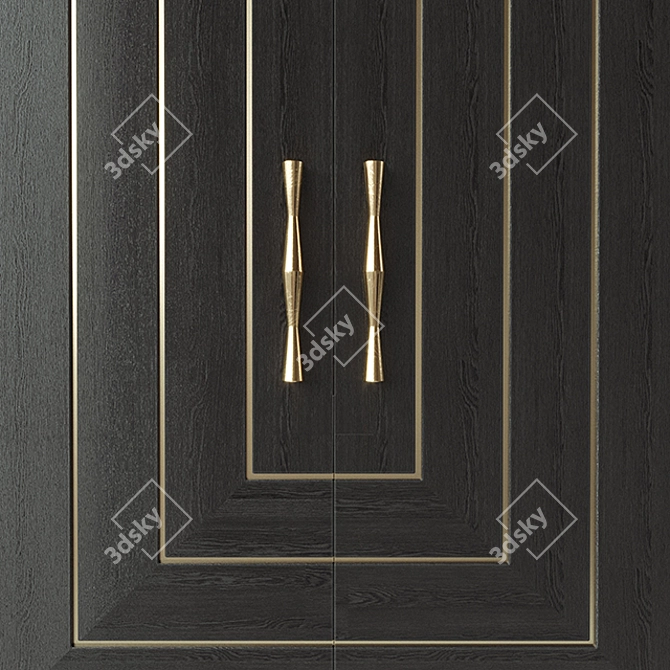 Arteriors McMahen Cabinet: Sleek, Stylish, and Spacious 3D model image 3