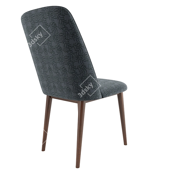 Mid Century Tintori Dining Chair 3D model image 2