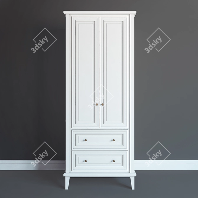 Custom Project Showcase Cabinet 3D model image 1