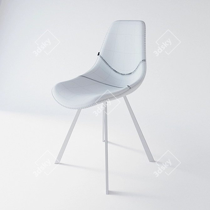 ErgoGlide S Chair 3D model image 2